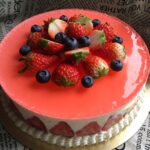 Strawberry Mousse Cake