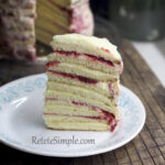 Торт Молочная девочка с клубникой