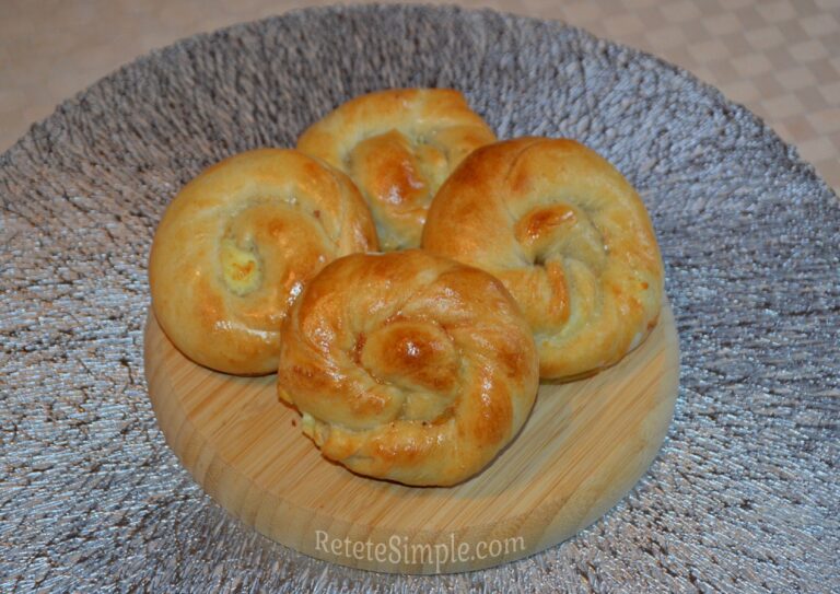 Twisted Cheese Pies Without Yeast