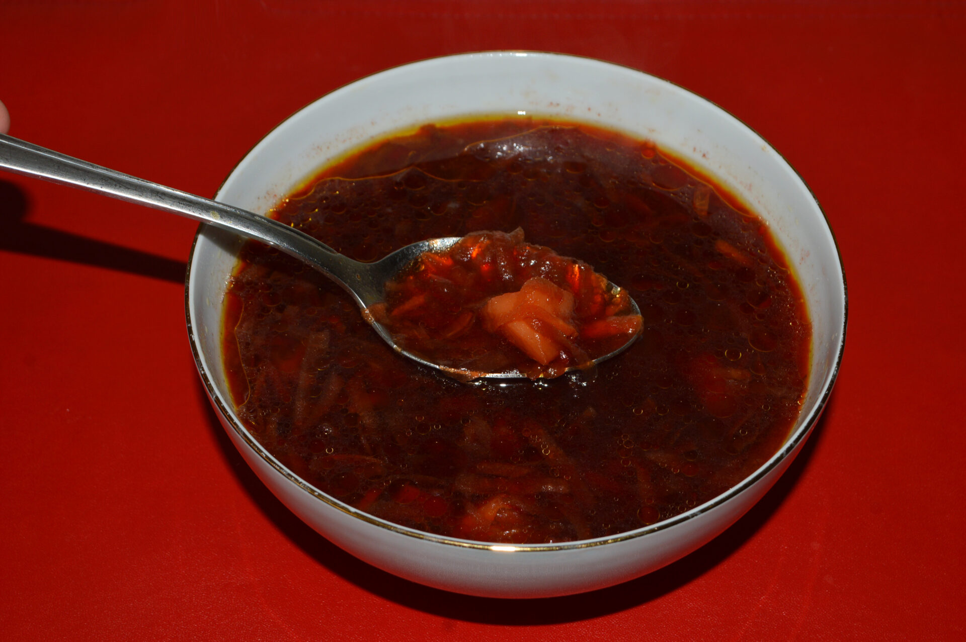 Vegan Beet Soup photo