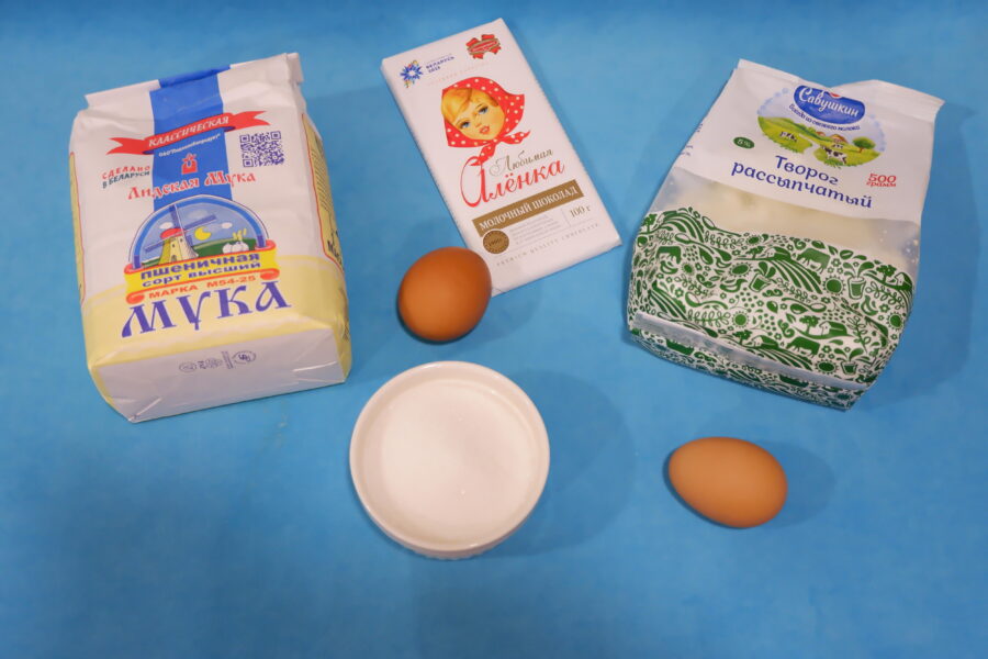 ingredients for chocolate syrniki