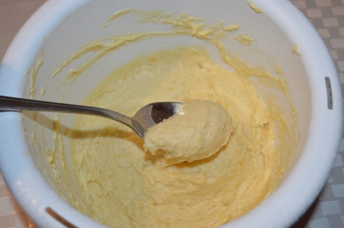 Stir well with a mixer