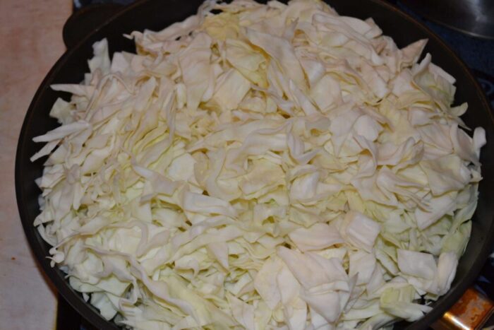 trebuie să măruntiti varza