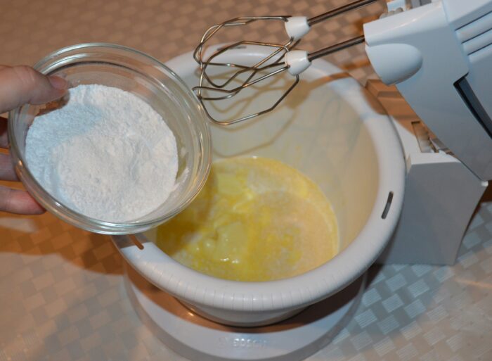 Add the powdered sugar