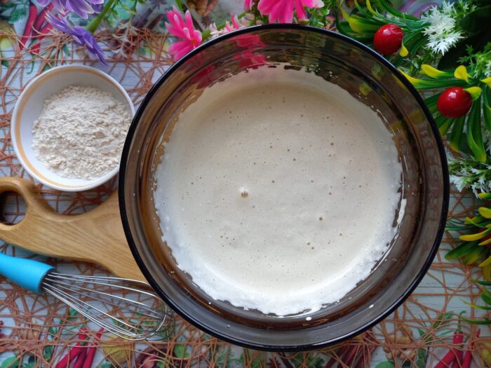 add the amaranth flour