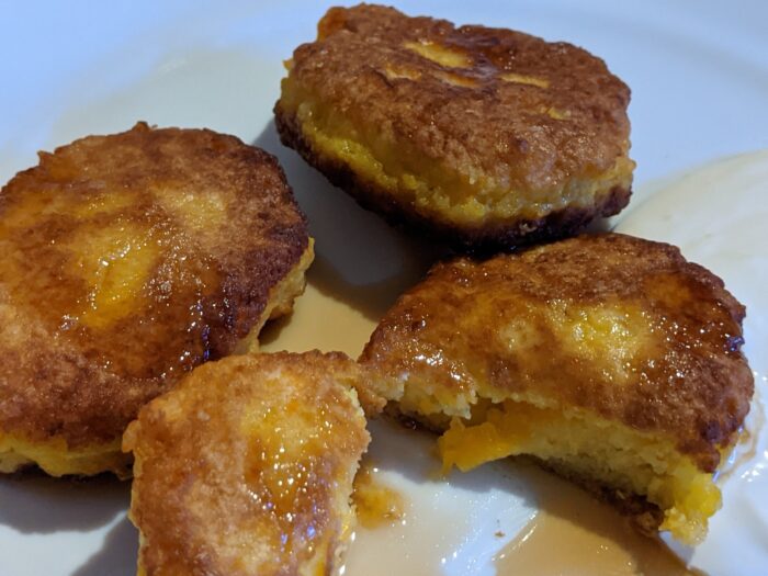 The pancakes are ready