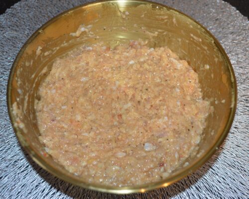 Amestecati toate ingredientele