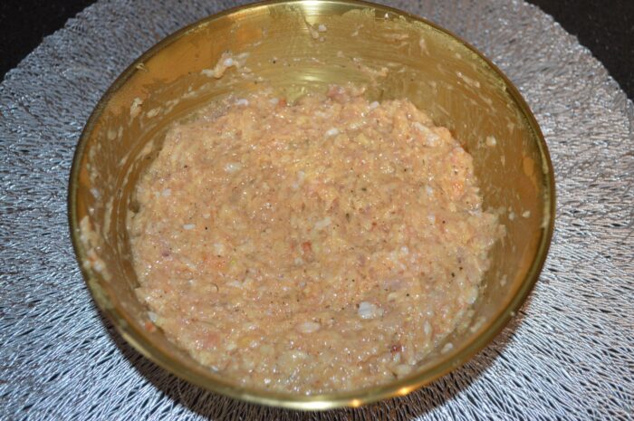 Amestecati toate ingredientele