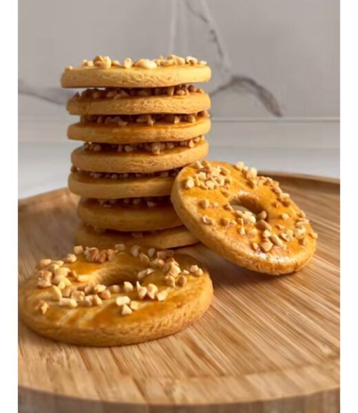Peanut & Butter Ring Cookies photo