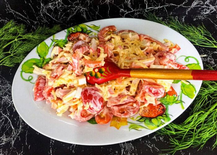 Gently stir all the ingredients