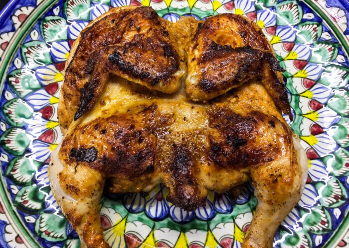 Transfer chicken to a serving platter