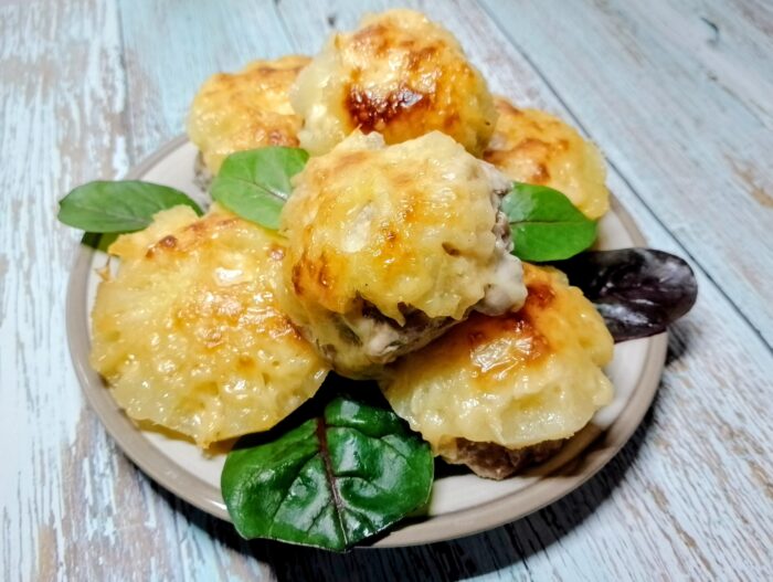 The cutlets are ready