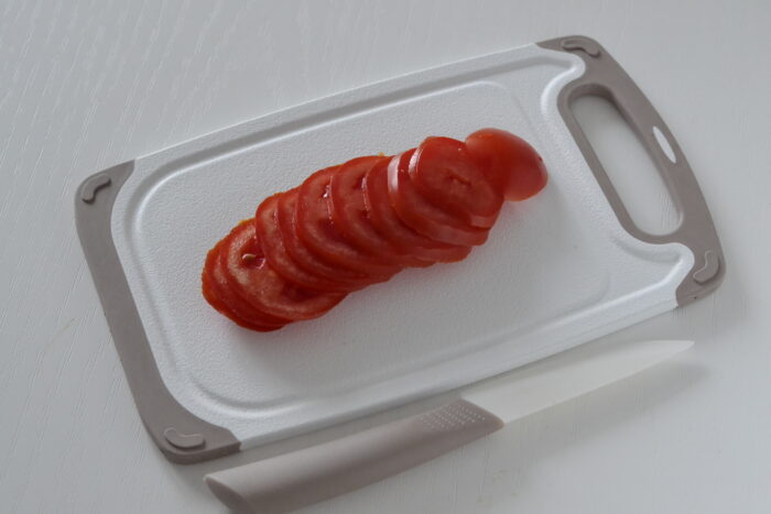 Cut tomatoes