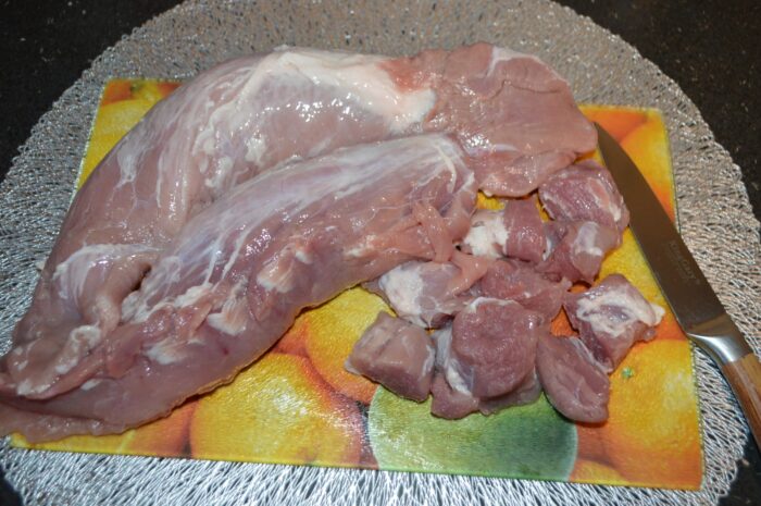 Taiati muschiul de porc