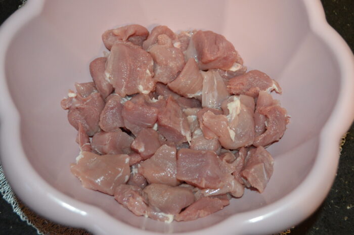 Spalati carnea taiata