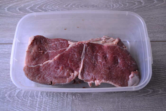 Переложите мясо