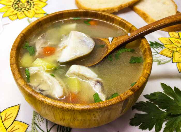 Supa de peste este gata