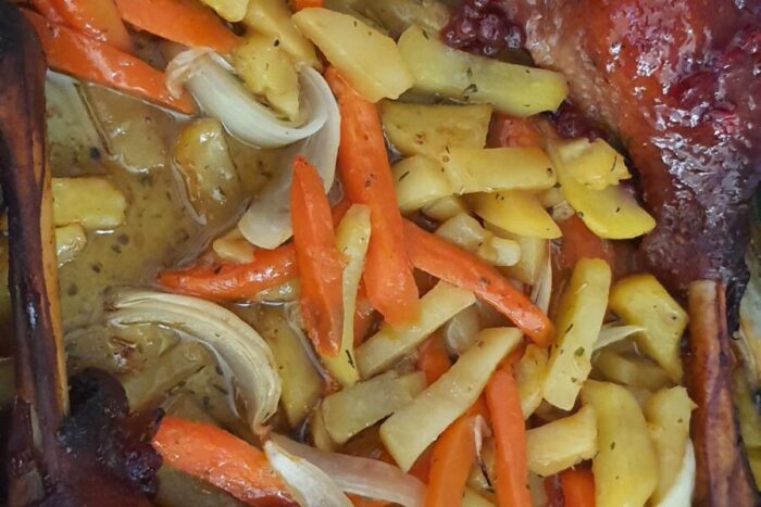 Baked Duck Legs are ready