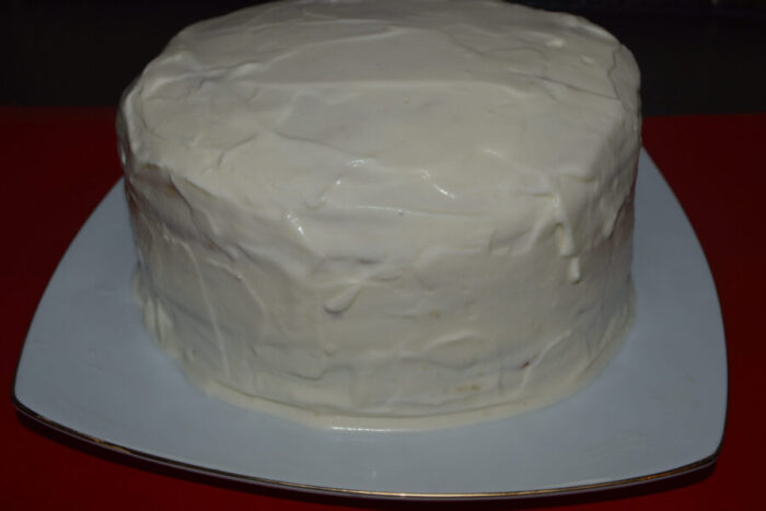 Así es como se ve la tarta