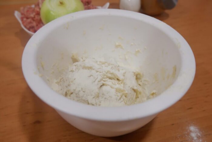 El tiempo de amasado es de al menos 10 minutos.