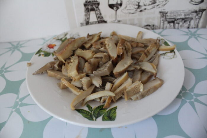 Si los champiñones están demasiado salados