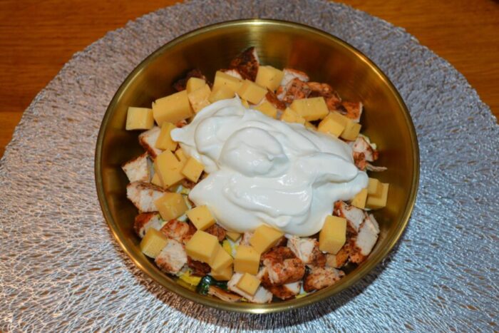 Add the Greek yogurt