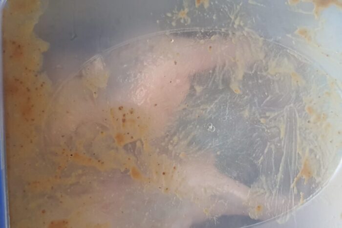 Cover the bowl with a lid