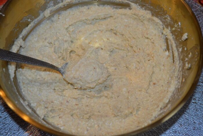 La mezcla debe tener una consistencia