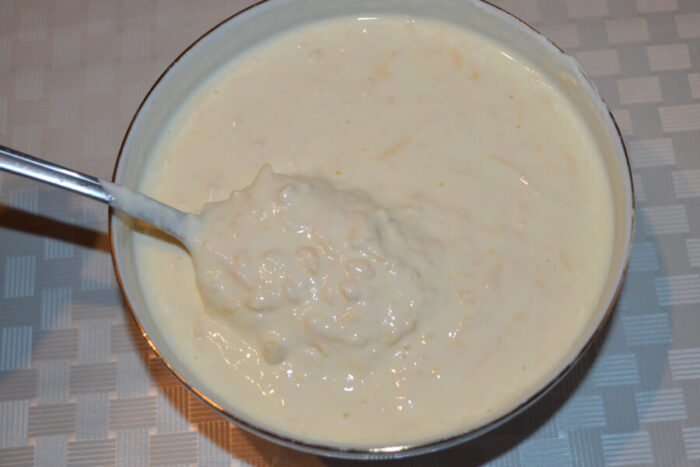 Mezcla todo con una cuchara