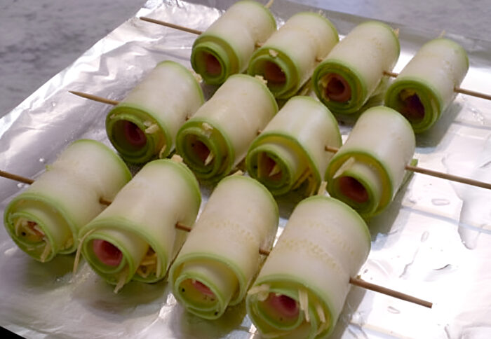 Transfer the rolls to a baking tray