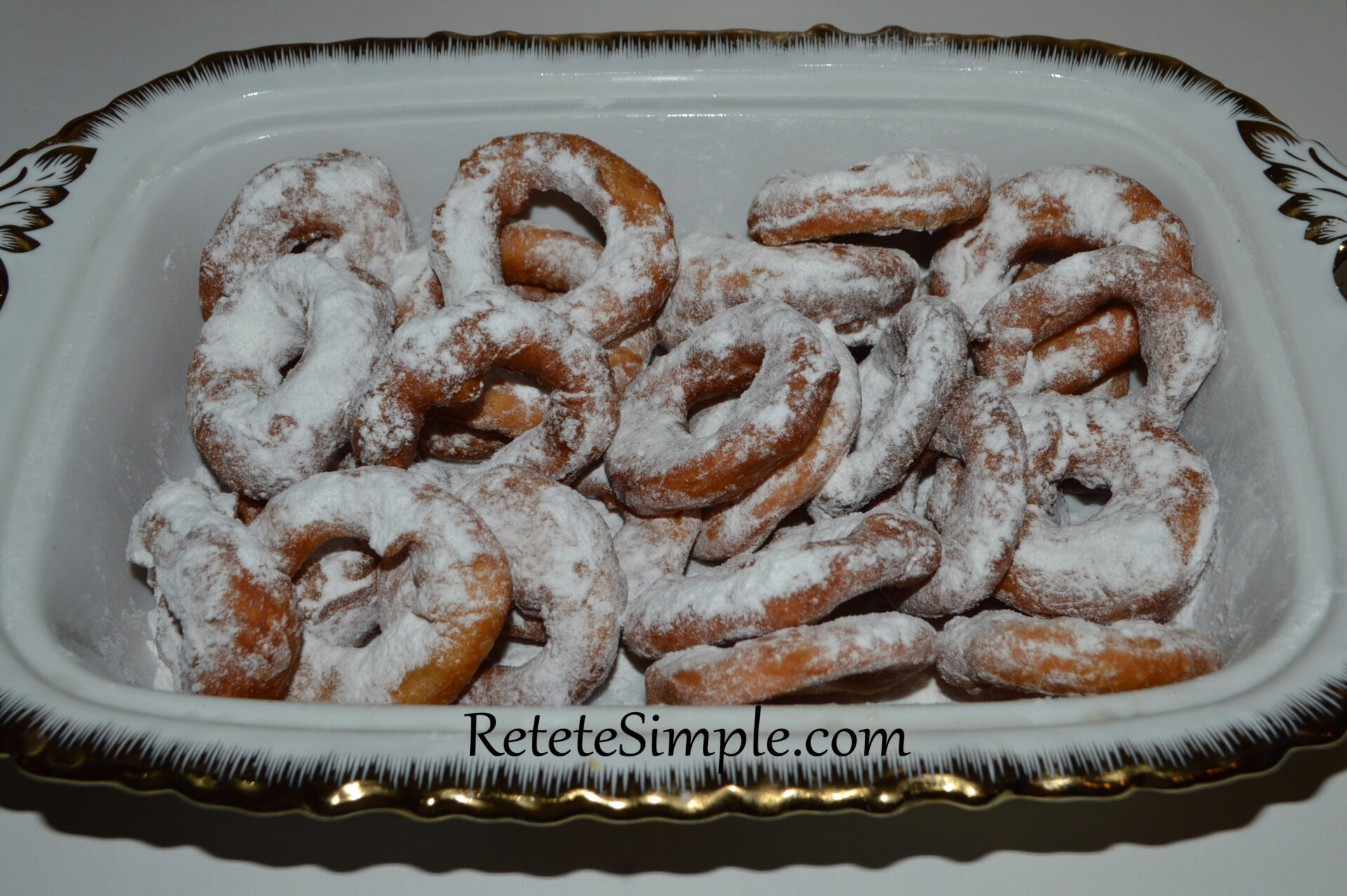 Donas caseras sin leche