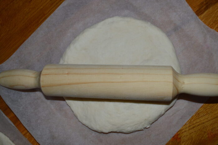 Colocar una bola de masa