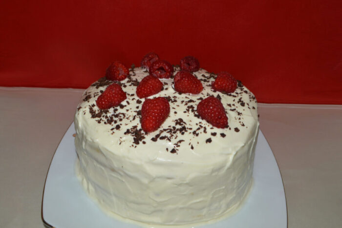 La tarta está lista