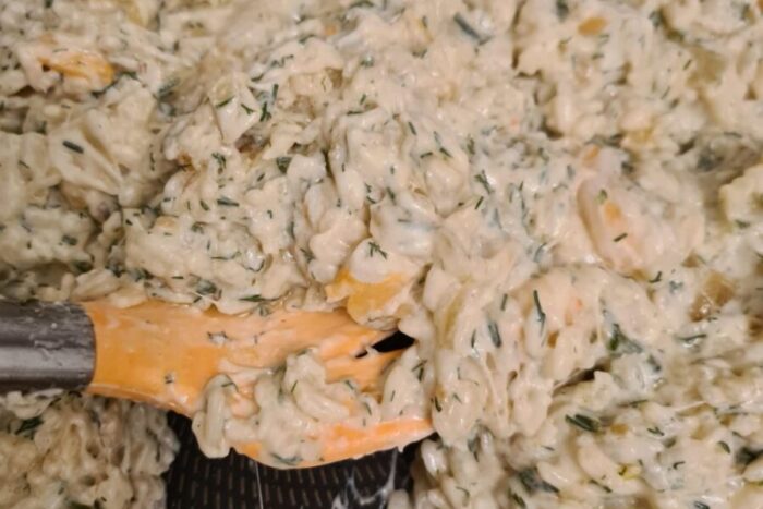 Al final también debe añadirse el ajo