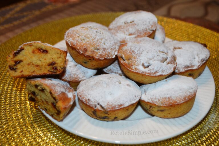 Magdalenas rápidas con mermelada