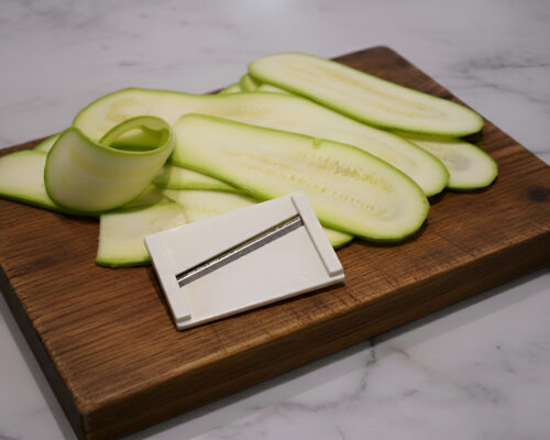 Slice zucchini