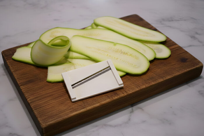 Slice zucchini